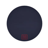 Custom Navy Crimson Red Round Table Cloth