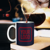 Custom Navy Crimson Red Mug