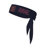Custom Navy Purple Headband