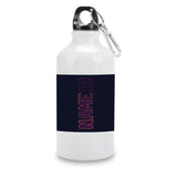 Custom Navy Purple Sports Bottle