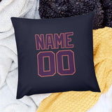 Custom Navy Purple Pillowcase
