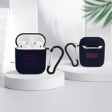 Custom Navy Purple AirPods Case