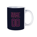 Custom Navy Purple Mug