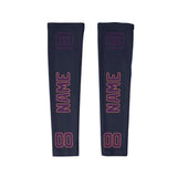 Custom Navy Purple Arm Sleeve