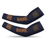 Custom Navy Khaki Arm Sleeve