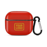 Custom Orange Red Yellow AirPods Case (3rd Generation)