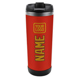 Custom Orange Red Yellow Stainless Steel Water Cup