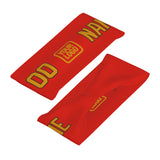 Custom Orange Red Yellow Sports headband