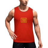 Custom Orange Red Yellow Men's Tank Top