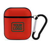 Custom Orange Red Green AirPods Case