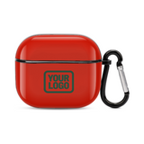Custom Orange Red Green AirPods Case (3rd Generation)