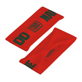 Custom Orange Red Green Sports headband
