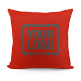 Custom Orange Red Dark Grey Pillowcase
