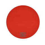 Custom Orange Red Dark Grey Round Table Cloth