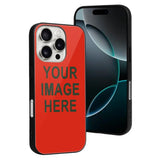 Custom Orange Red Dark Green Phone Case