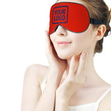 Custom Orange Red Purple Sleep Mask