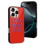Custom Orange Red Light Purple Phone Case