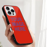 Custom Orange Red Light Purple Phone Case