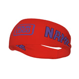 Custom Orange Red Light Purple Sports headband