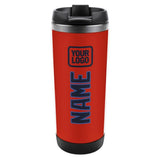 Custom Orange Red Navy Stainless Steel Water Cup