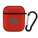 Custom Orange Red Blue Green AirPods Case