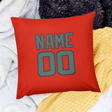 Custom Orange Red Blue Green Pillowcase