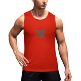 Custom Orange Red Blue Green Men's Tank Top