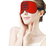 Custom Orange Red Navy Sleep Mask