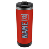 Custom Orange Red Light Blue Stainless Steel Water Cup