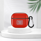Custom Orange Red Light Blue AirPods Case (3rd Generation)