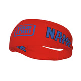 Custom Orange Red Sky Blue Sports headband