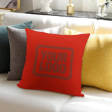 Custom Orange Red Coral Red Pillowcase