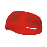 Custom Orange Red Coral Red Sports headband
