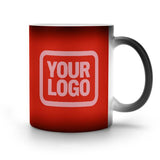 Custom Orange Red Light Pink Magic Mug