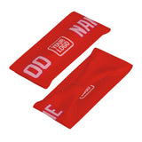 Custom Orange Red Light Pink Sports headband