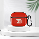Custom Orange Red Cream AirPods Case (3rd Generation)