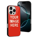 Custom Orange Red Cream Phone Case