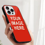 Custom Orange Red Cream Phone Case