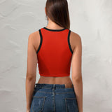 Custom Orange Red Blue Green Sleeveless Tank Top
