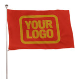 Custom Orange Red Yellow Flag