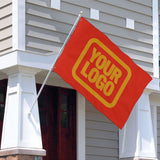 Custom Orange Red Yellow Flag