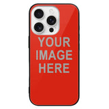 Custom Orange Red Gray Phone Case