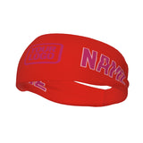 Custom Orange Red Pink Sports headband