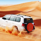 Custom Orange Red Khaki Truck Tires