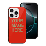 Custom Orange Red Light Khaki Phone Case