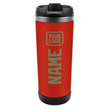 Custom Orange Red Light Khaki Stainless Steel Water Cup