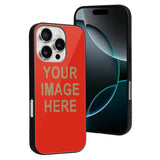 Custom Orange Red Light Khaki Phone Case