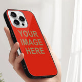 Custom Orange Red Light Khaki Phone Case