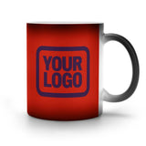 Custom Orange Red Purple Magic Mug