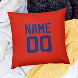 Custom Orange Red Purple Pillowcase